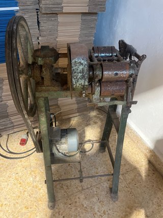 Rajadora de mimbre industrial