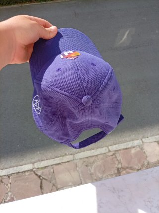 Gorra morada del Valladolid