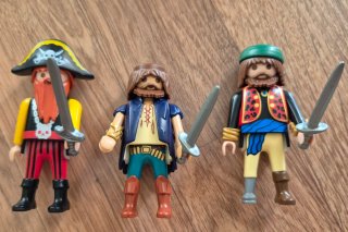 Playmobil Piratas con Espadas