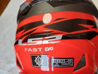 Casco Motocross para niños LS2 Fast Evo Roar.