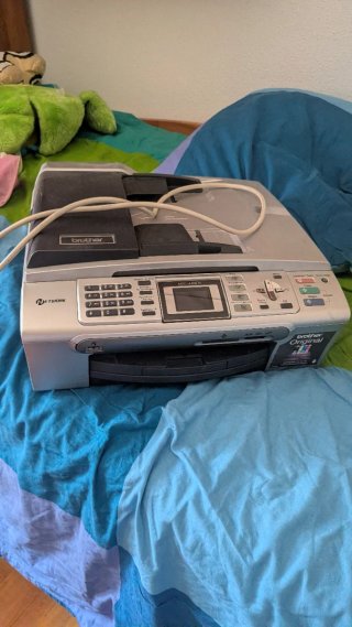 Impresora Brother con Fax