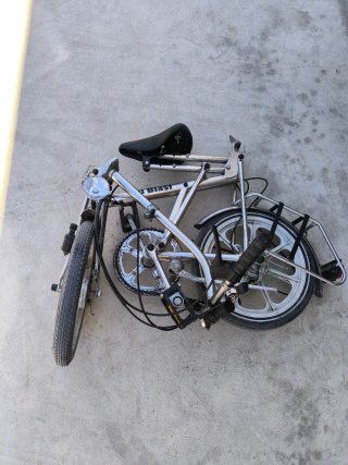 Bicicleta plegable Di Blasi antigua