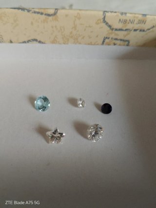 Lote piedras preciosas y circonita de regalo