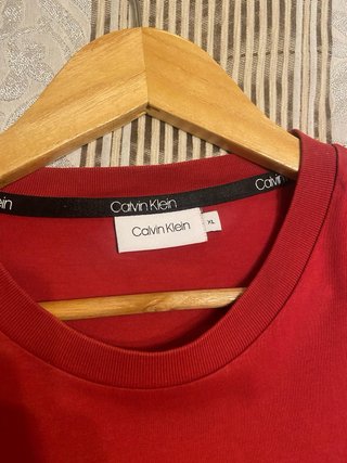 Camiseta Calvin Klein Roja Original