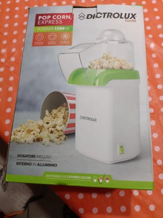 Macchina Pop Corn Dictrolux 1200W