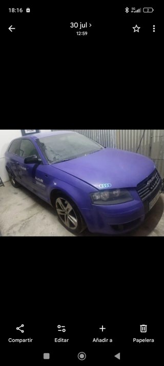 Despiece Audi A3 8P
