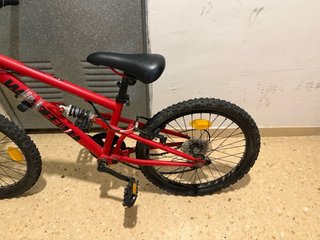 Bicicleta infantil 20 roja