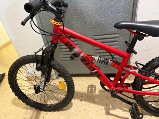 Bicicleta infantil 20 roja
