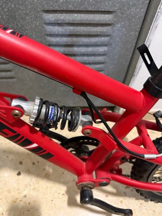 Bicicleta infantil 20 roja