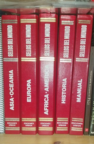 Colección Sellos del Mundo Ediciones Urbion