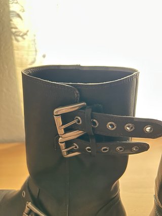 Botas biker Zara marrones talla 36