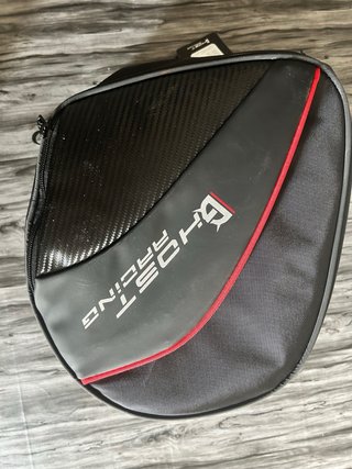 Mochila de moto negra
