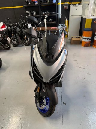 Zontes 125 E Maxi Scooter Gris/Blanco