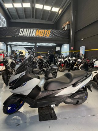 Zontes 125 E Maxi Scooter Gris/Blanco