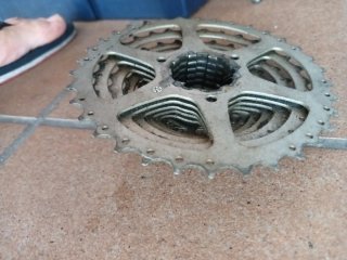 Casete Shimano 9 velocidades CS-HG61-9