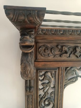 Antiguo perchero recibidor