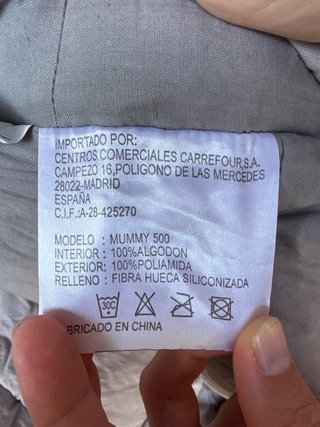 Saco de dormir invierno
