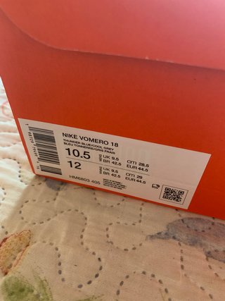 Nike Vomero 18 "Thunder Blue" (T. 44,5EU)