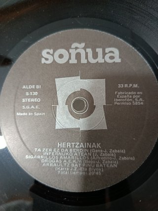 LP Hertzainak Punk Rock
