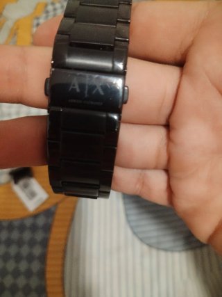Reloj Armani Exchange Negro y Dorado