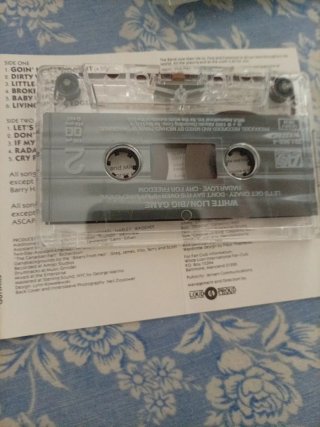 Casete White Lion Big Game 1989