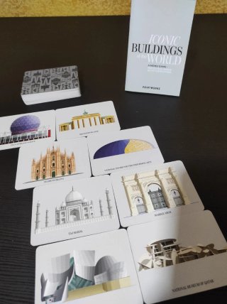 Juego de memoria "Iconic Buildings of the World"