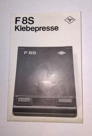 Empalmadora Super 8 Agfa F8S