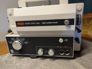 Proyector Eumig Mark S 810 D - Super 8 / Standard