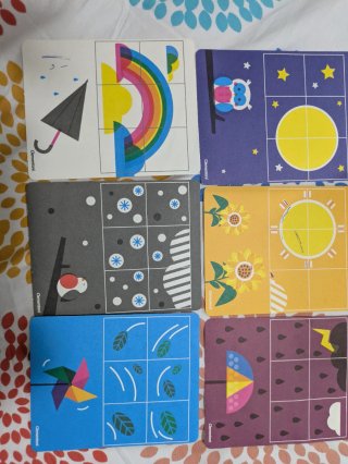 Juego Little Cubes Clementoni 6 piezas