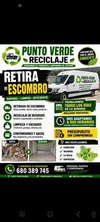 Retirada de escombro