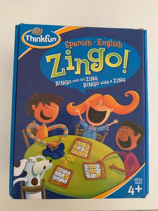 Juego de mesa Zingo! Español-Inglés