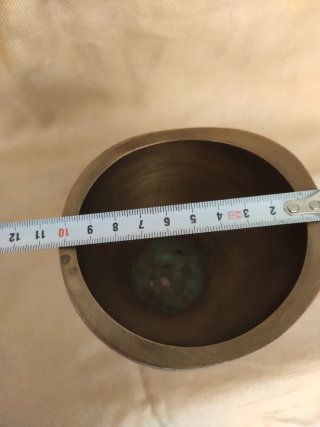 Almirez Bronce Antiguo Cara