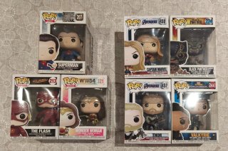 Funko Pop Marvel y DC Comics