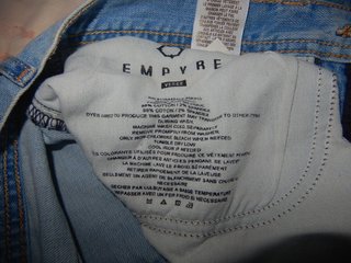 Pantalón vaquero Empyre desgastado talla 42