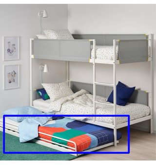 Estructura Cama Supletoria VITVAL 90x200 IKEA