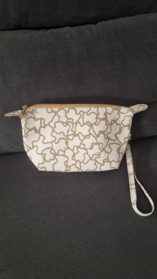 Neceser Tous Beige y Blanco