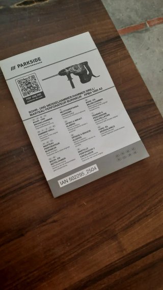 Martillo Perforador y Cincelador Lidl