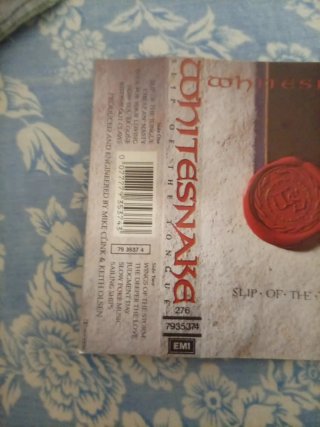 Casete Whitesnake Slip of the Tongue 1989