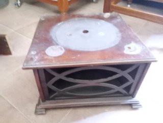 Caja de gramófono de madera