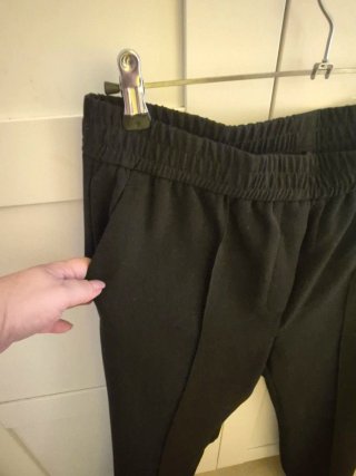 Pantalón negro Mango Talla L
