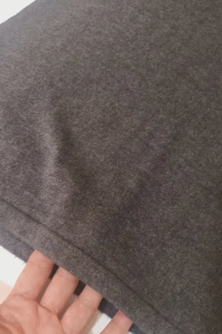 Vestido Zara punto gris Talla M