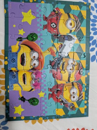 Puzzle 4 en 1 Minions Despicable Me 4