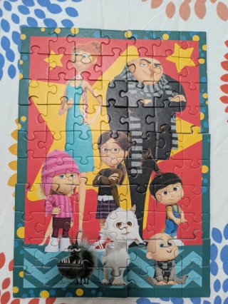 Puzzle 4 en 1 Minions Despicable Me 4