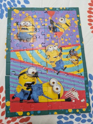 Puzzle 4 en 1 Minions Despicable Me 4