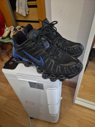 Nike Shox Negro/Azul