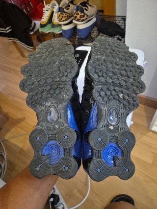 Nike Shox Negro/Azul