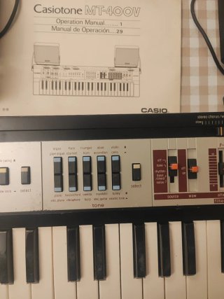Teclado Sintetizador Casiotone MT-400V