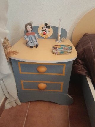 Dormitorio infantil con Mickey Mouse