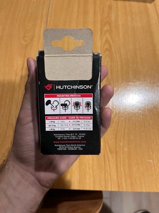 Cámara de aire Hutchinson 20”Schrader Junior