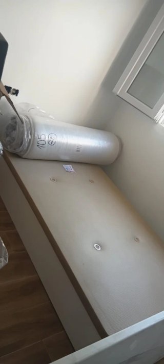 Canapé abatible nuevo y colchón nuevo 90x190 envío